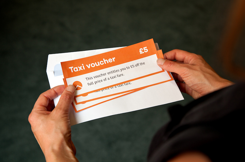 Taxi vouchers could help people towards the end of life to live a more liveable life 